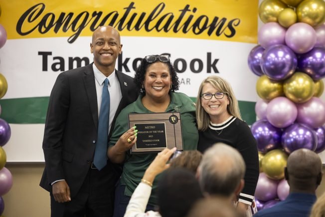 CONGRATULATIONS! Metro’s Operator of the Year says a West Seattle route is her favorite