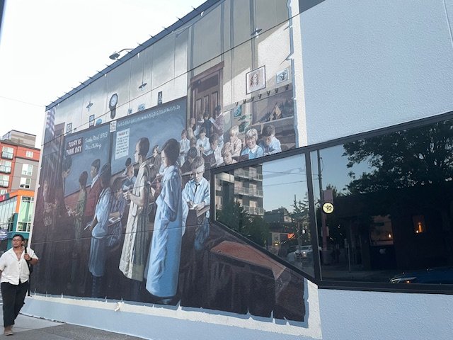 WEST SEATTLE ART: Why a Junction mural is missing a piece
