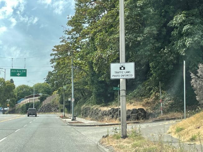 Speaking of traffic safety: Another case of camera-less camera warnings