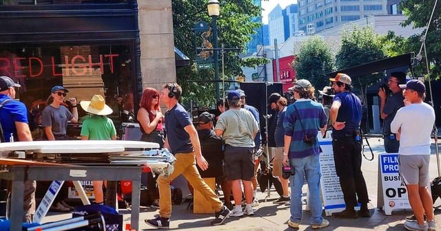 Seattle-set movie is being filmed in Seattle. Seriously!
