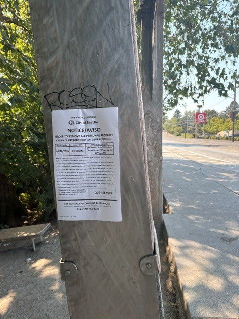 FOLLOWUP: City posts encampment-sweep warning at Roxhill Park
