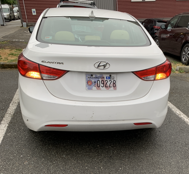 WEST SEATTLE CRIME WATCH: White Elantra stolen in Gatewood