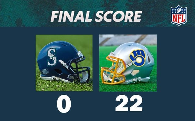 Mariners Kick Off Football Season with 0-22 Shutout Loss Against the Brewers