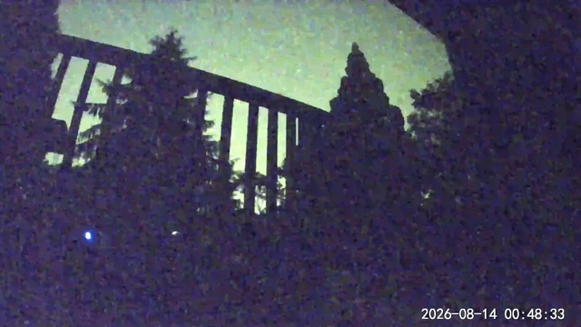 Flash in the sky 12:48 pm on Friday 8/14