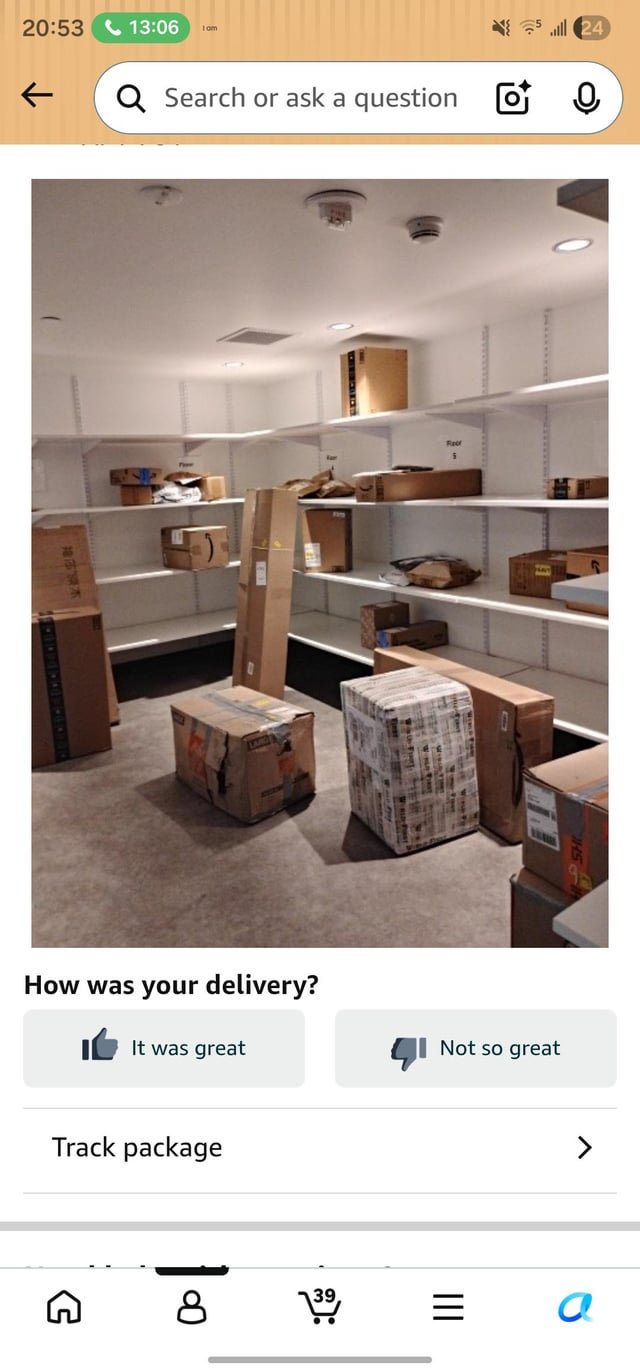 Lost Amazon parcel