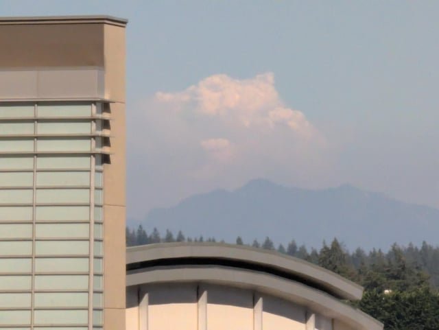 Another new fire in the cascades?