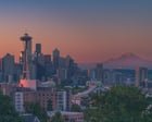 A lovely sunrise in Seattle