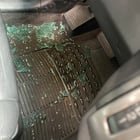 Multiple car windows smashed in the CD this morning (with photos, as per Rule 9)