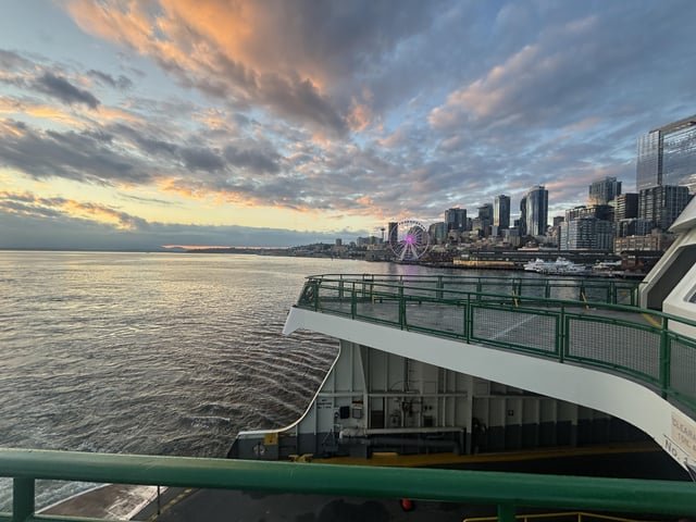 Another Stunning Photo From the Ferry