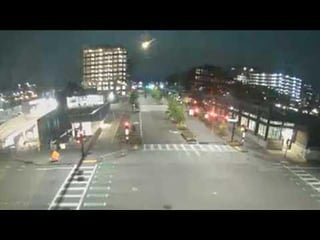 Space invader! Spectacular fireball captured on Bellevue and Spokane cameras!