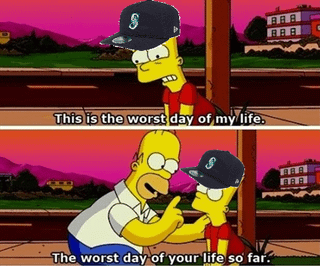 Things can only go up from here /s