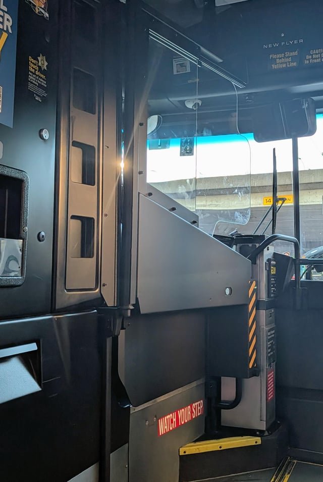 King Co Metro buses getting security barriers