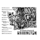 I made a map of Washington and its cryptids