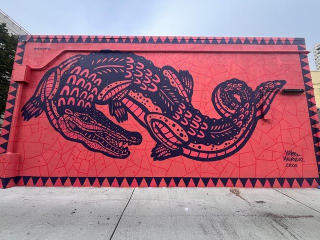 New mural in belltown by Victor Melendez