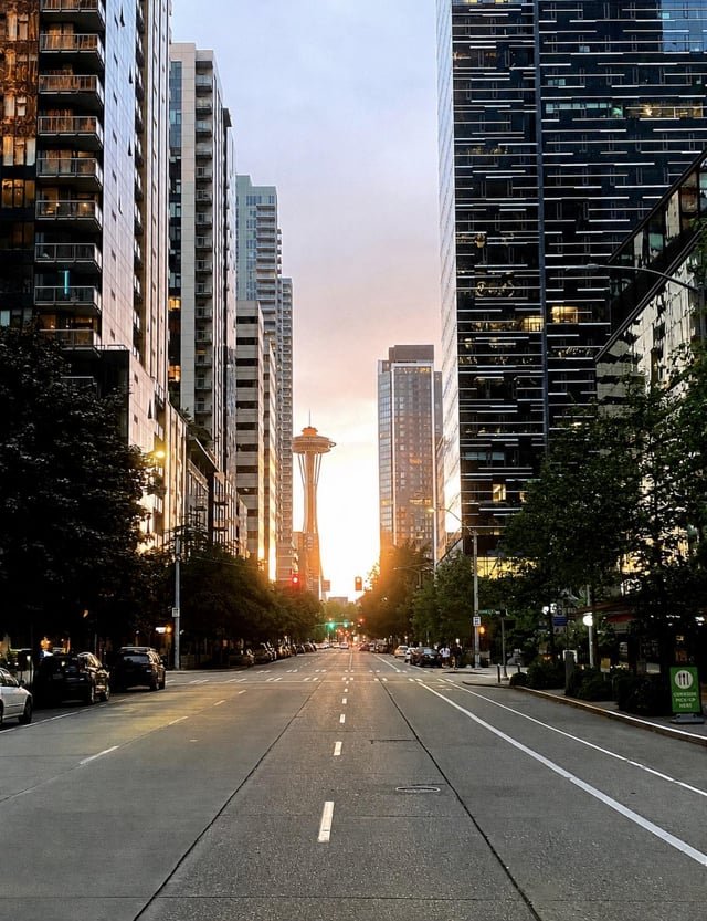 Last night at sunset