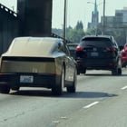 ROBO TAXI SPOTTED ON I-5