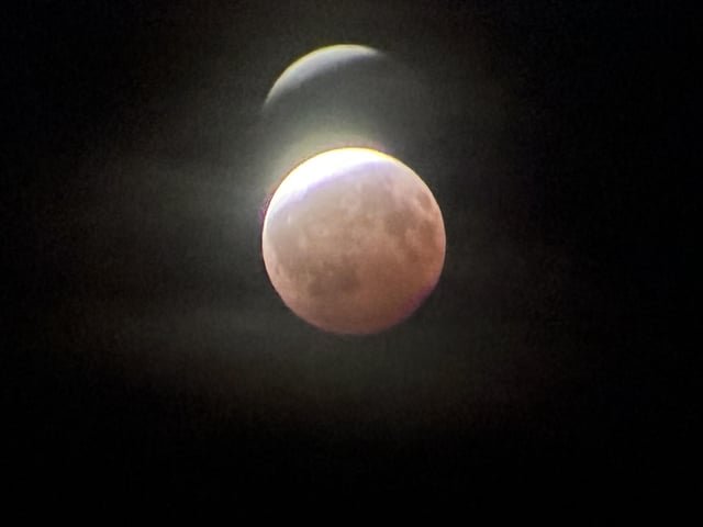 That’s no moon… oh wait, yeah it is.