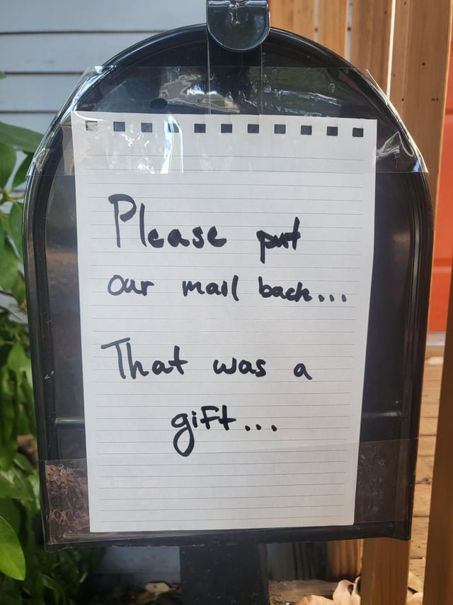 Mail Theft :(