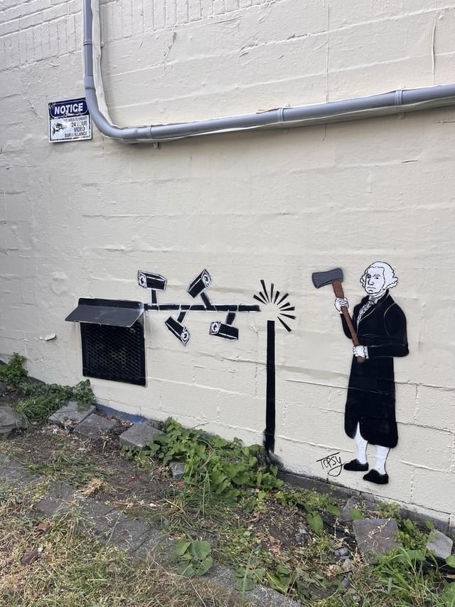 Graffiti spotted in Seattle, Washington