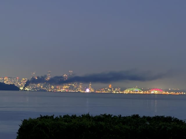 Anyone know what this black smoke is coming from?