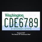 Made an effort to “update” our license plate design. What do you think?