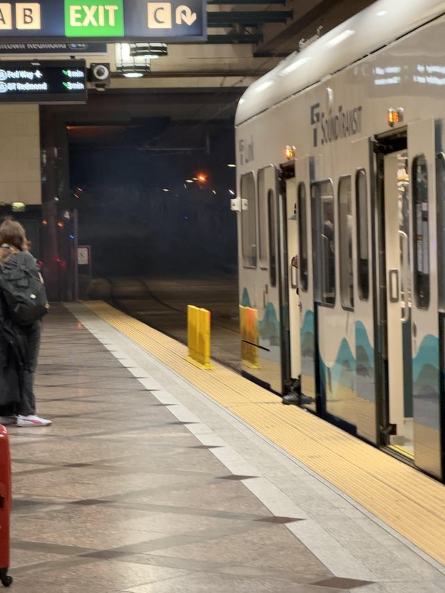 2-line broke down at westlake
