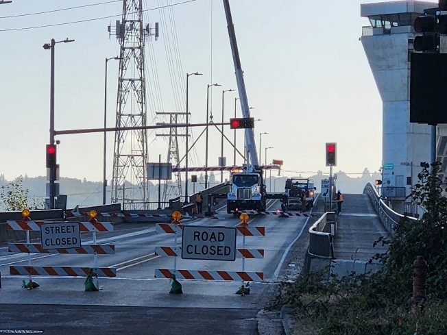 TRAFFIC ALERT: West Seattle low bridge closed as work begins