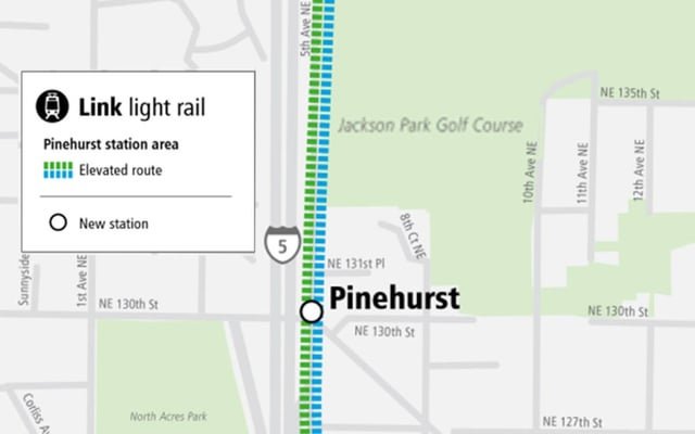 Ballard Congratulates Golf Course on Its New Light Rail Station