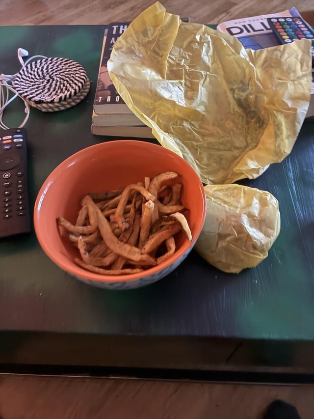 Put dicks fries in the air fryer