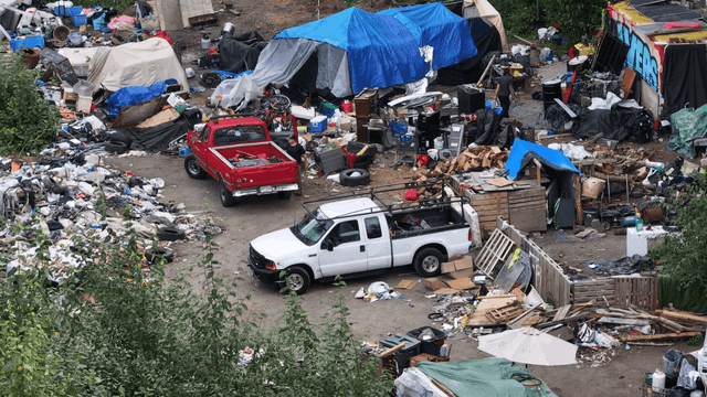 ‘A humanitarian crisis’: Neighbors plead for city to deal with south Seattle encampment