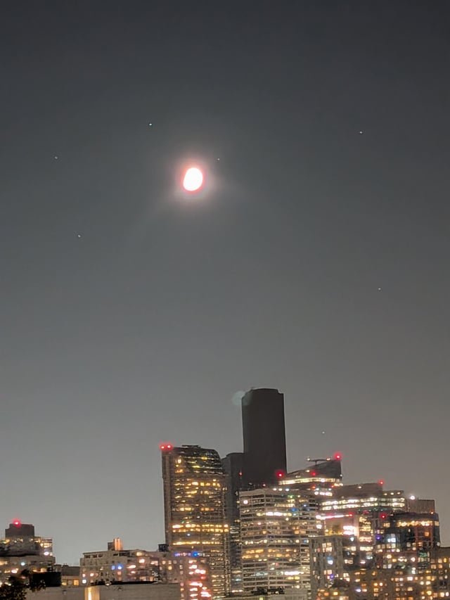 Why is the Columbia Tower dark?