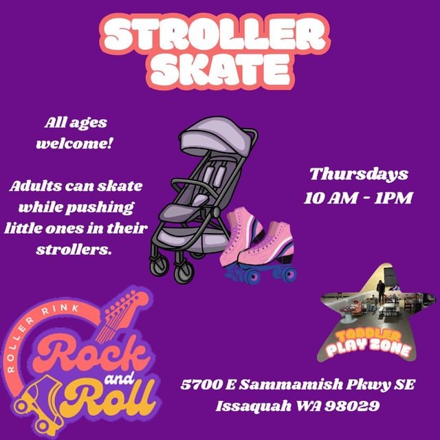 Stroller & Toddler Skate – Fridays 10AM