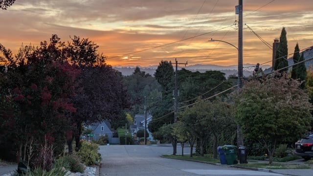 Columbia City sunrise