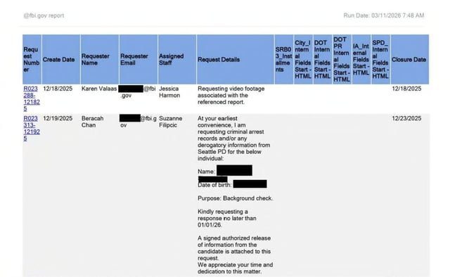 Seattle IT Department Blocks Pathway To Obtain ICE Records