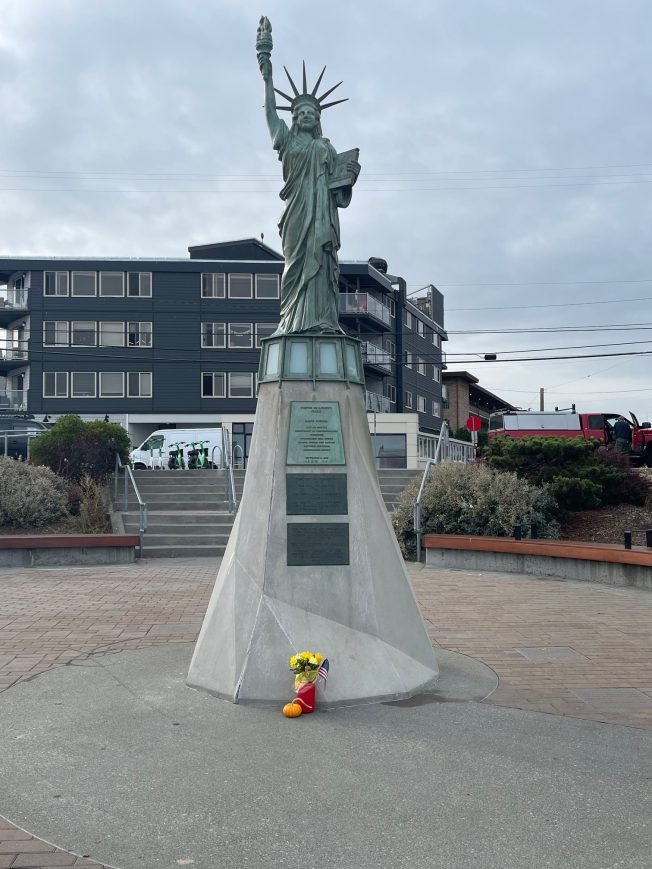 Alki Statue of Liberty needs a new ‘coat’ – can you chip in?