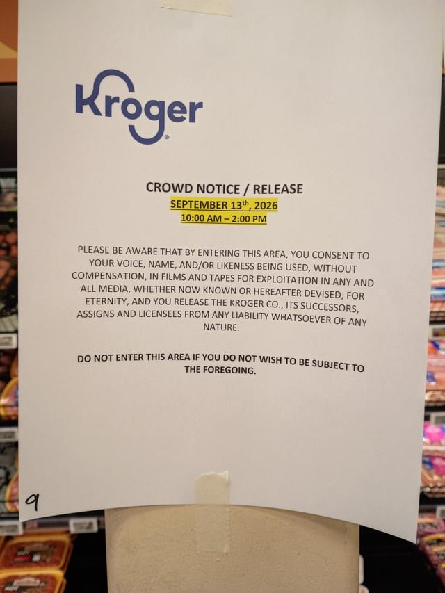 Posted at the Greenwood fred Meyer. Were they at any other locations?