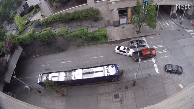 Is the Union offramp still devouring cars?