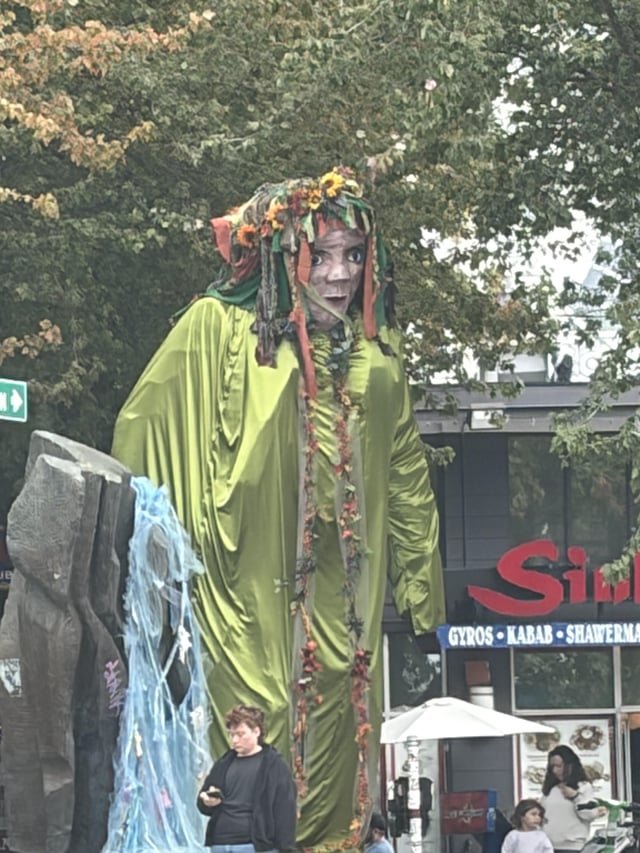 Anyone know why Lenin is dressed up?