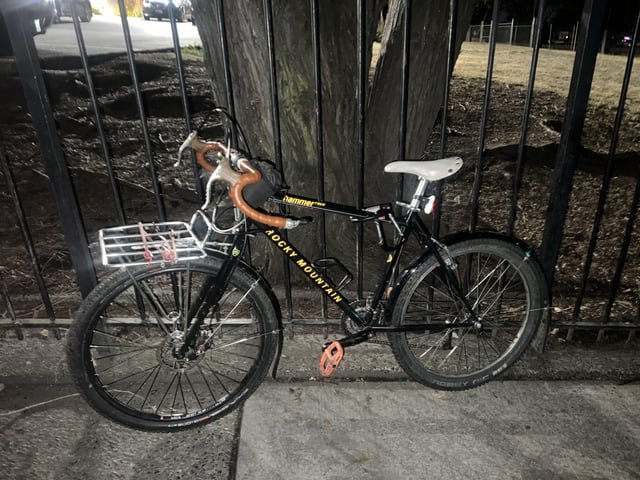 This is definitely stolen and in a precarious place(Seattle)