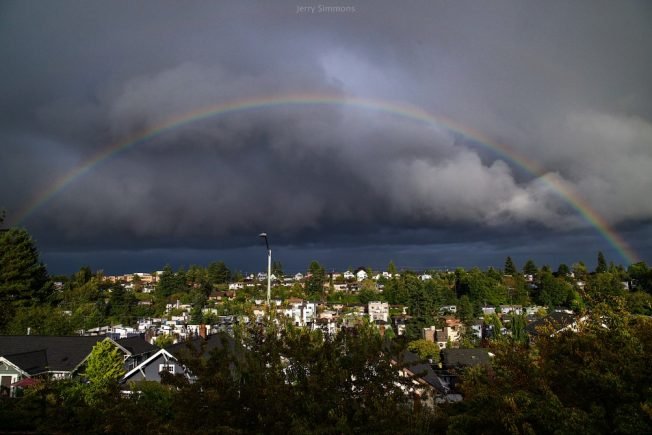 WEST SEATTLE WEATHER: Storm spectacle