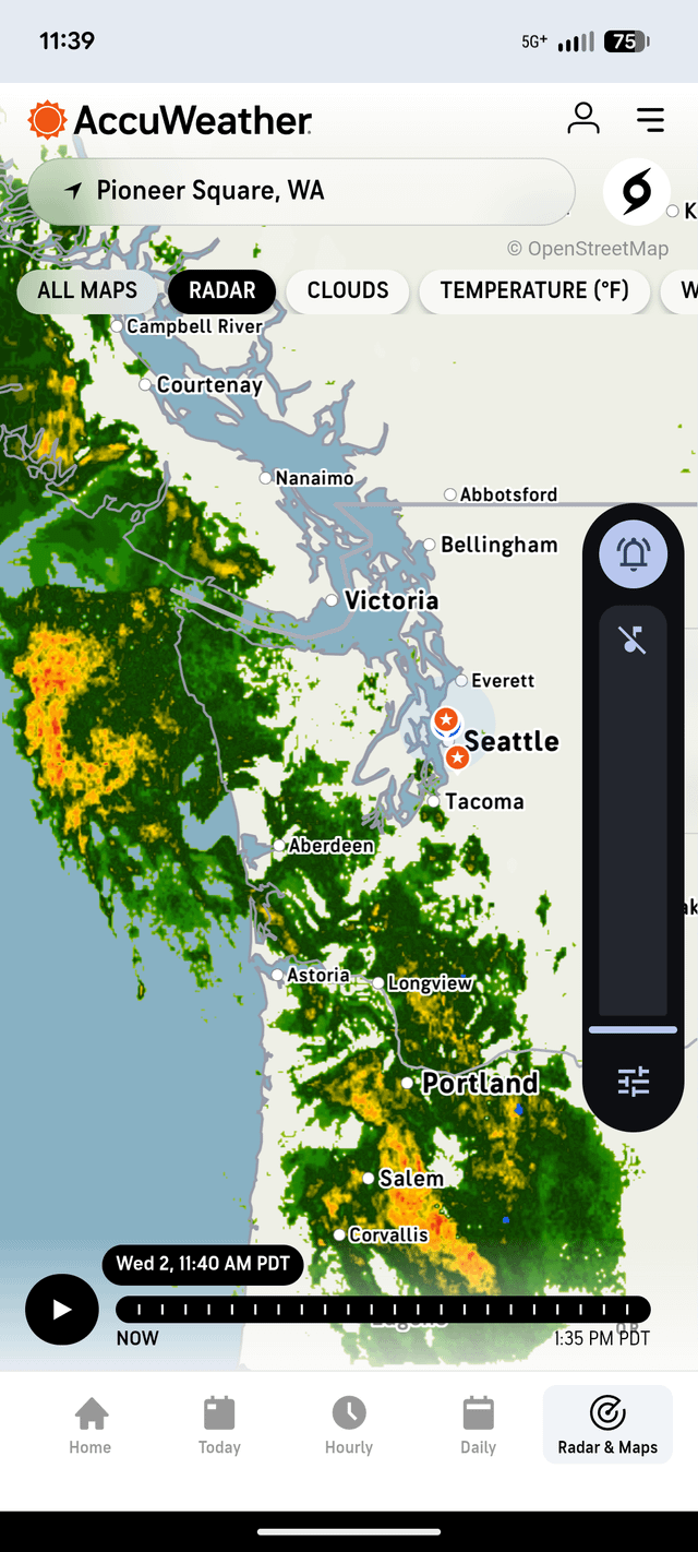 Here it comes