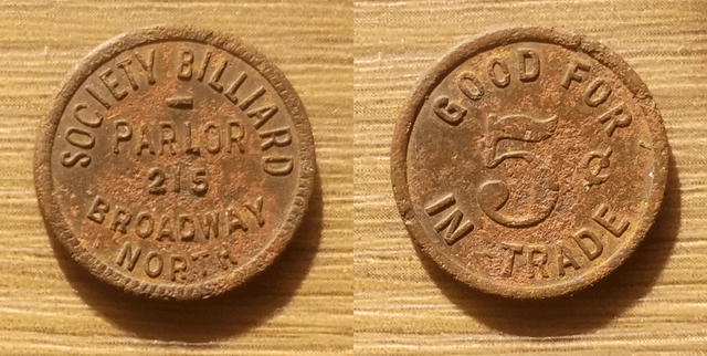 Found this old coin at Gas Works Park