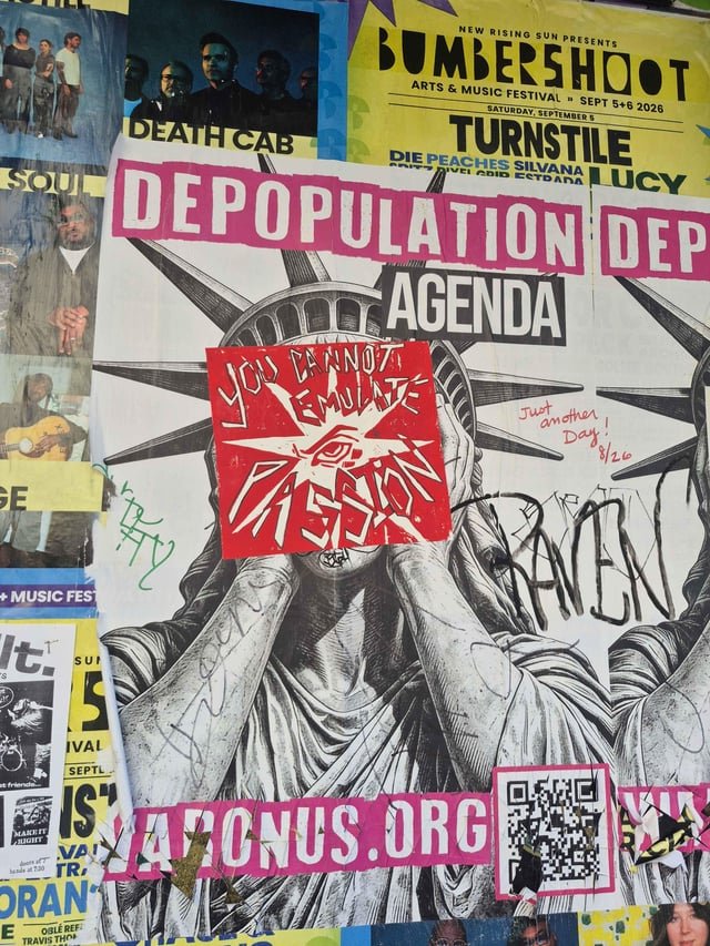 Art i saw in Cap Hill when I was in Seattle in August!