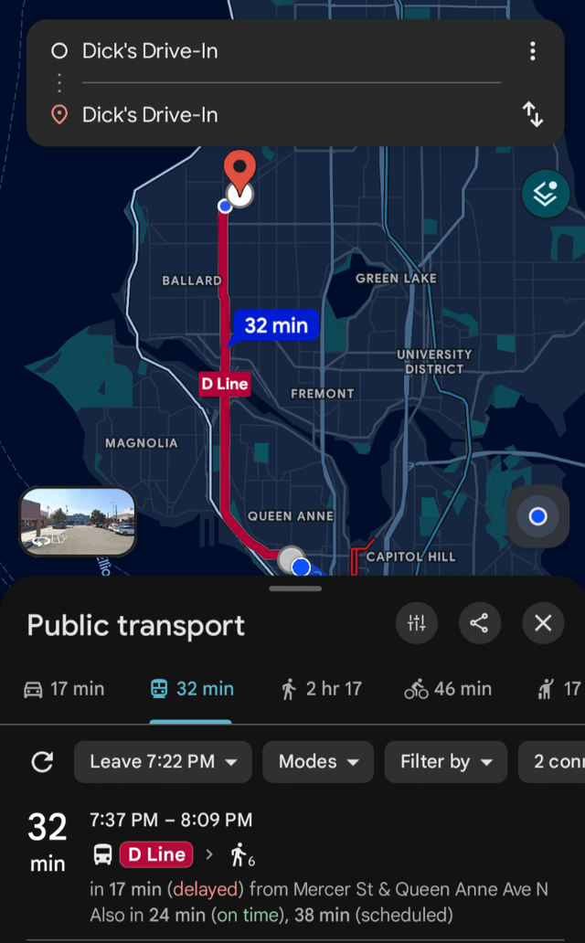 TIL you can go from Dick’s to Dick’s by riding the D