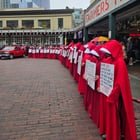 Handmaid takeover at Pike Place today
