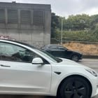 Tesla self drive on I5