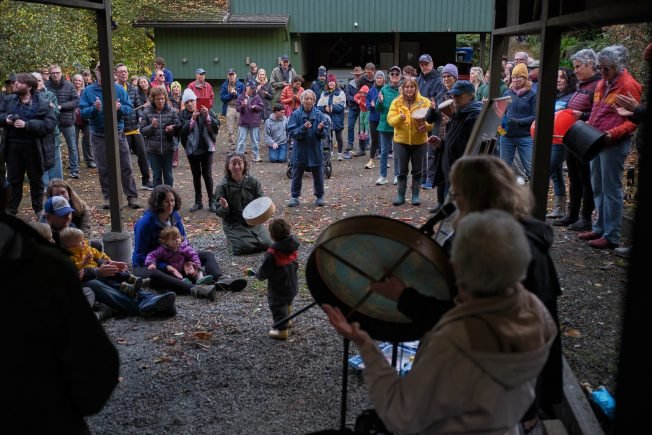 PREVIEW: Drum and sing tomorrow to call salmon home to Fauntleroy Creek