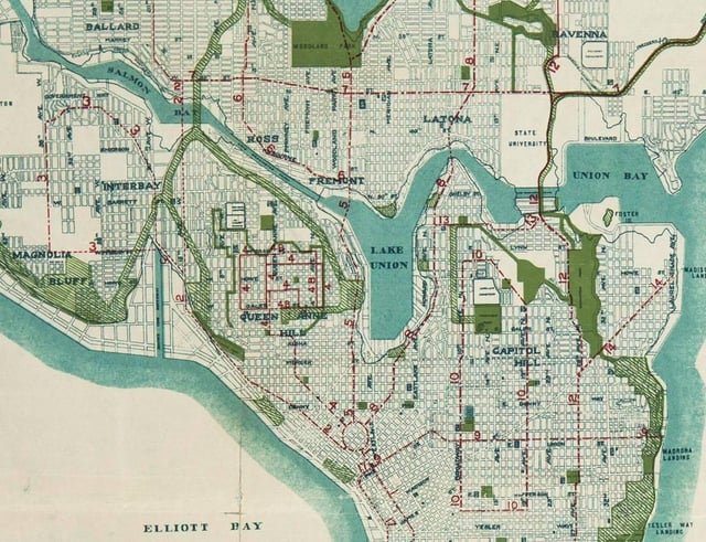 Seattle Subway Plan, Rejected 105 Years Ago