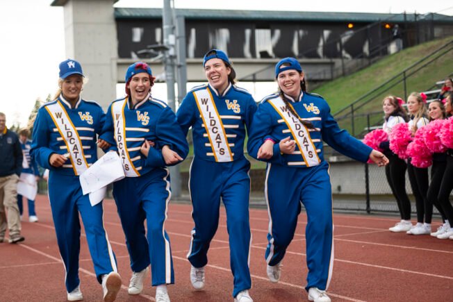 PHOTOS: Senior Night for West Seattle High School band members
