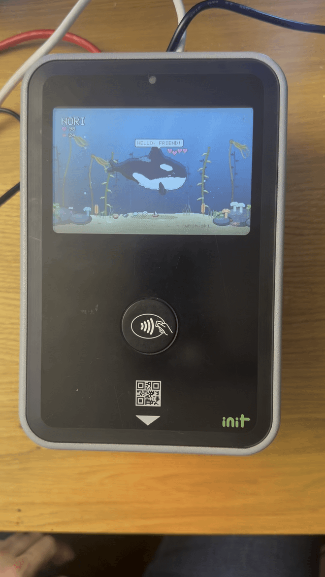 Orca card transit-gotchi